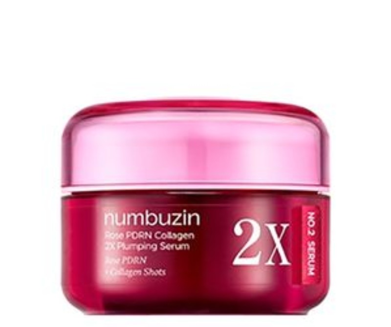 Numbuzin Plumping Face Serum with Rose PDRN Collagen