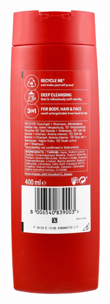 Old Spice Original 3in1 Body, Hair & Face Wash