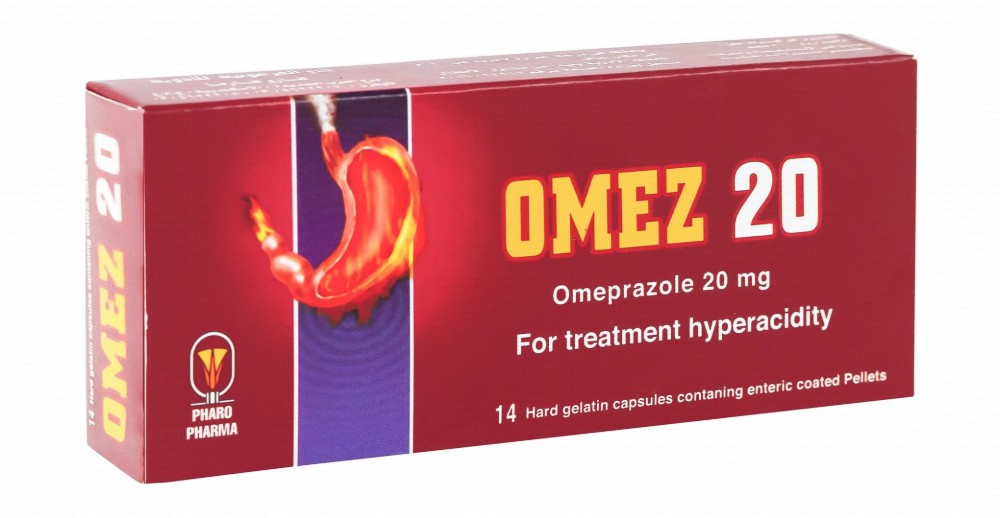 Omez 20mg Omeprazole for Treating Hyperacidity
