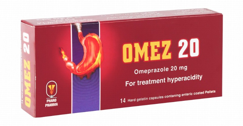 Omez 20mg Omeprazole for Treating Hyperacidity