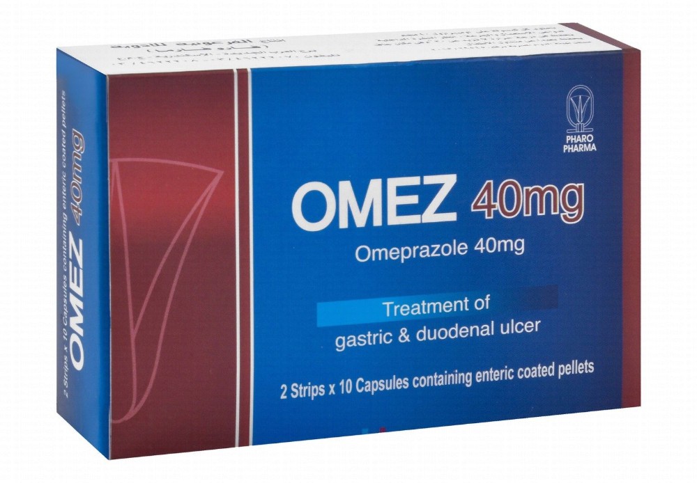 Omez 40mg Omeprazole for Treating Gastric & Duodenal Ulcer