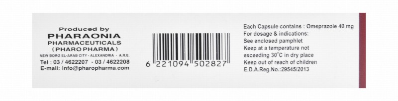 Omez 40mg Omeprazole for Treating Gastric & Duodenal Ulcer