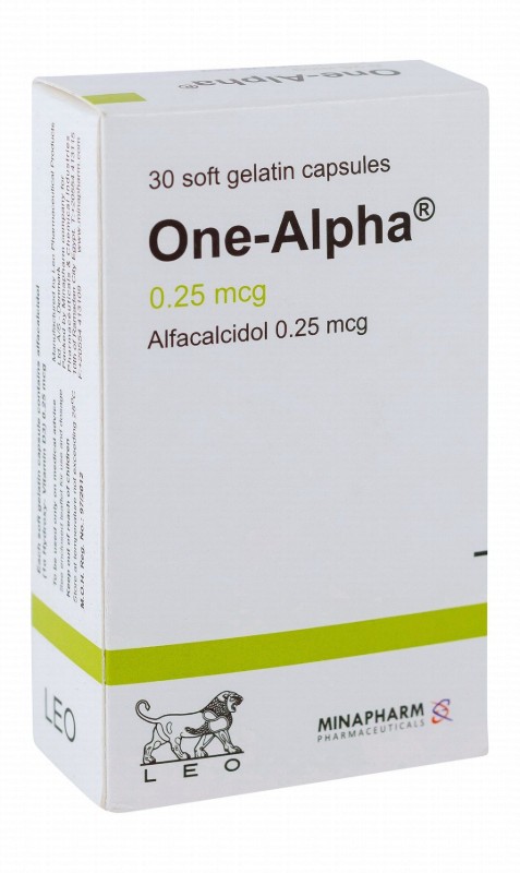 One-Alpha 0.25mcg Alfacalcidol