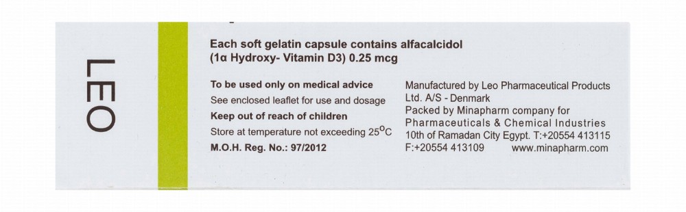One-Alpha 0.25mcg Alfacalcidol