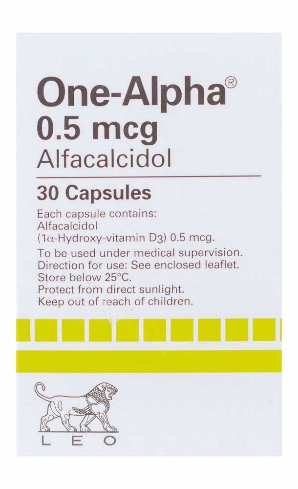 One-Alpha 0.5mcg Alfacalcidol