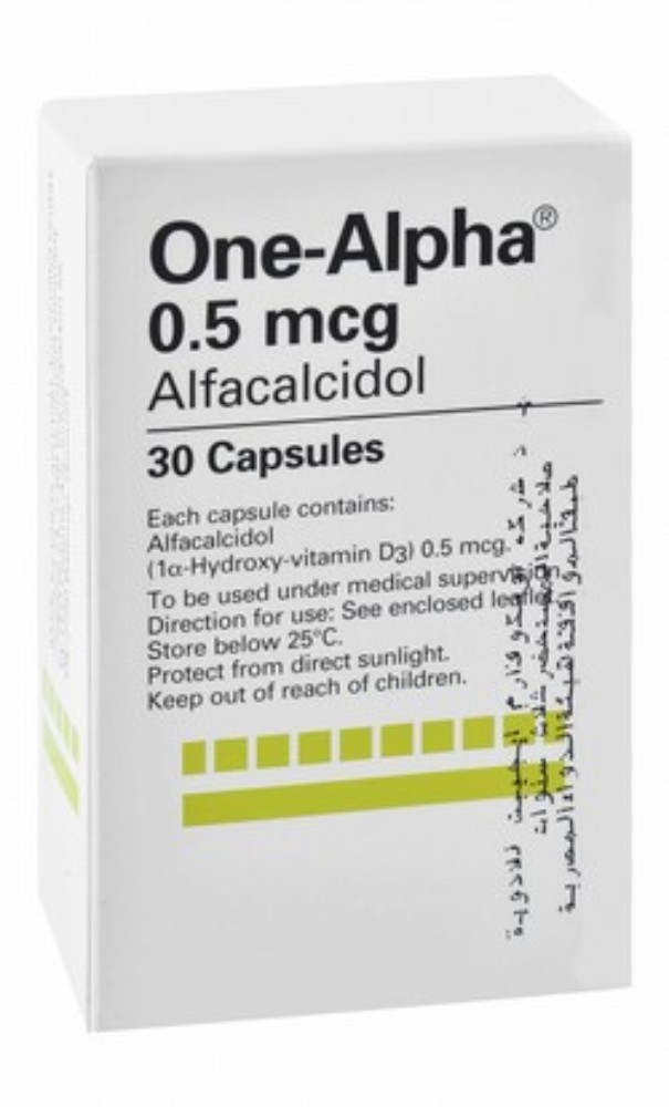 One-Alpha 0.5mcg Alfacalcidol