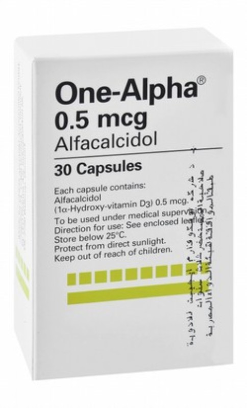 One-Alpha 0.5mcg Alfacalcidol