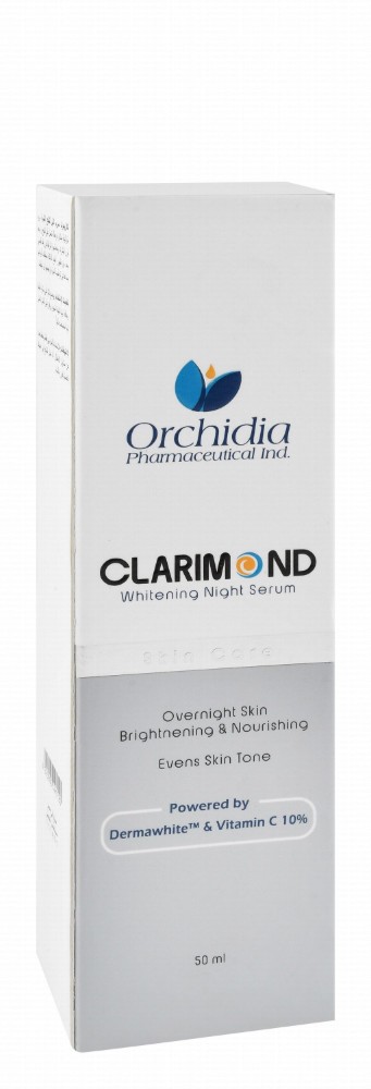 Orchidia Clarimond 10% Vitamin C Whitening, Nourishing & Toning Facial Night Serum
