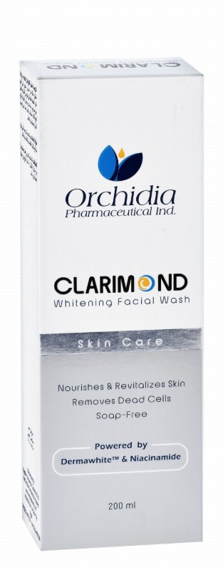 Orchidia Clarimond Whitening Facial Wash - soap free