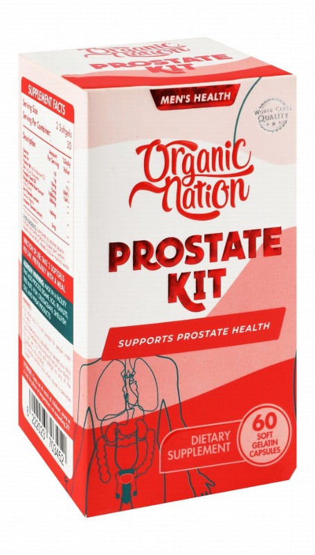 Organic Nation Prostate Kit Support Supplement