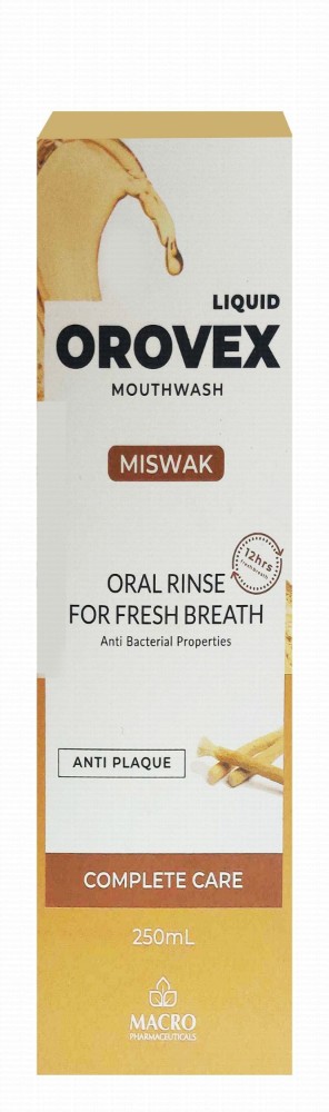 Orovex Antibacterial Miswak Mouthwash & Freshener