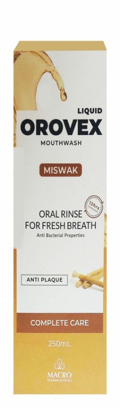 Orovex Antibacterial Miswak Mouthwash & Freshener
