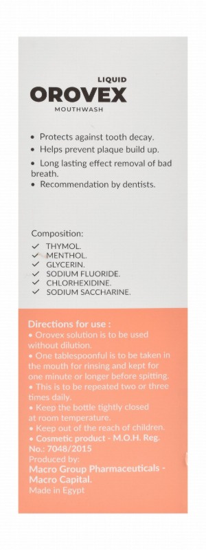 Orovex Clove Mouthwash & Freshener
