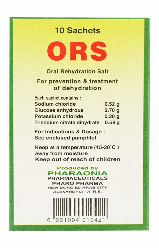 ORS Oral Rehydration Salts