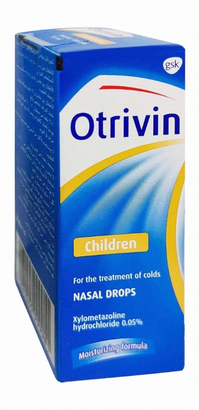 Otrivin Child 0.05% Xylometazoline HCL Nasal Drops (1-11 Years)