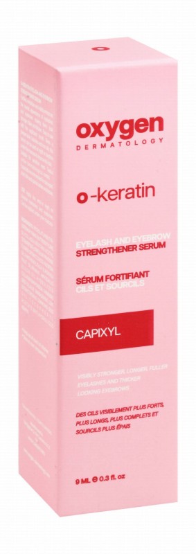 Oxygen Dermatology O-Keratin Strengthening Eyelash & Eyebrow Serum with Capixyl