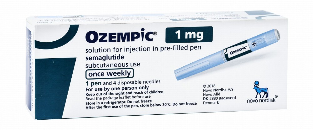Ozempic 1mg Semaglutide Solution with Needles for Subcutaneous Injection