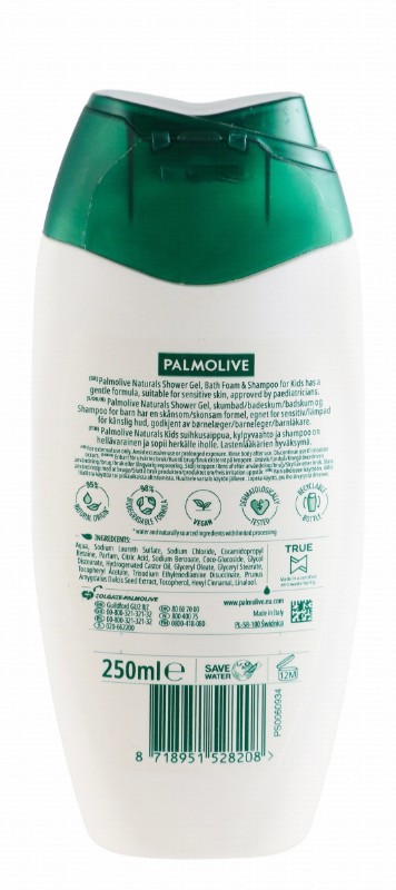 Palmolive Naturals Kids Body & Hair Wash for Sensitive Skin - Vegan