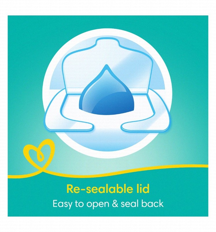 Pampers Complete Clean Baby Wipes - alcohol free