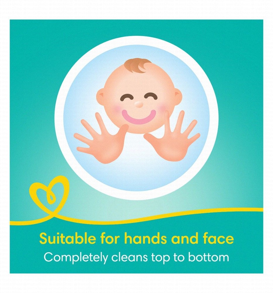Pampers Complete Clean Baby Wipes - alcohol free