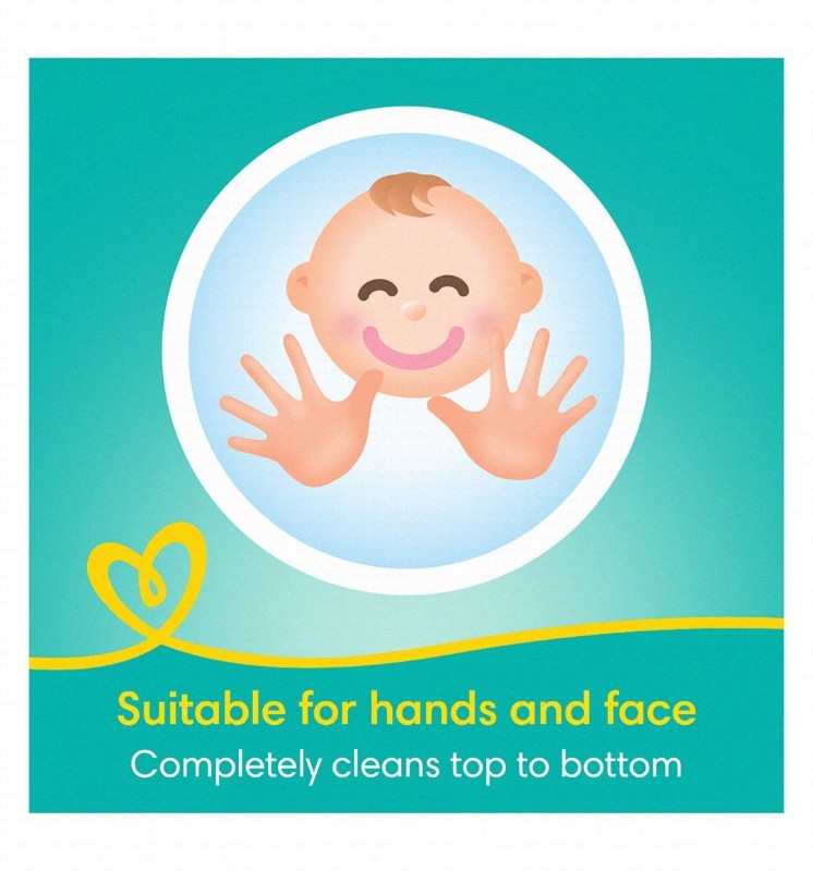 Pampers Complete Clean Baby Wipes - alcohol free