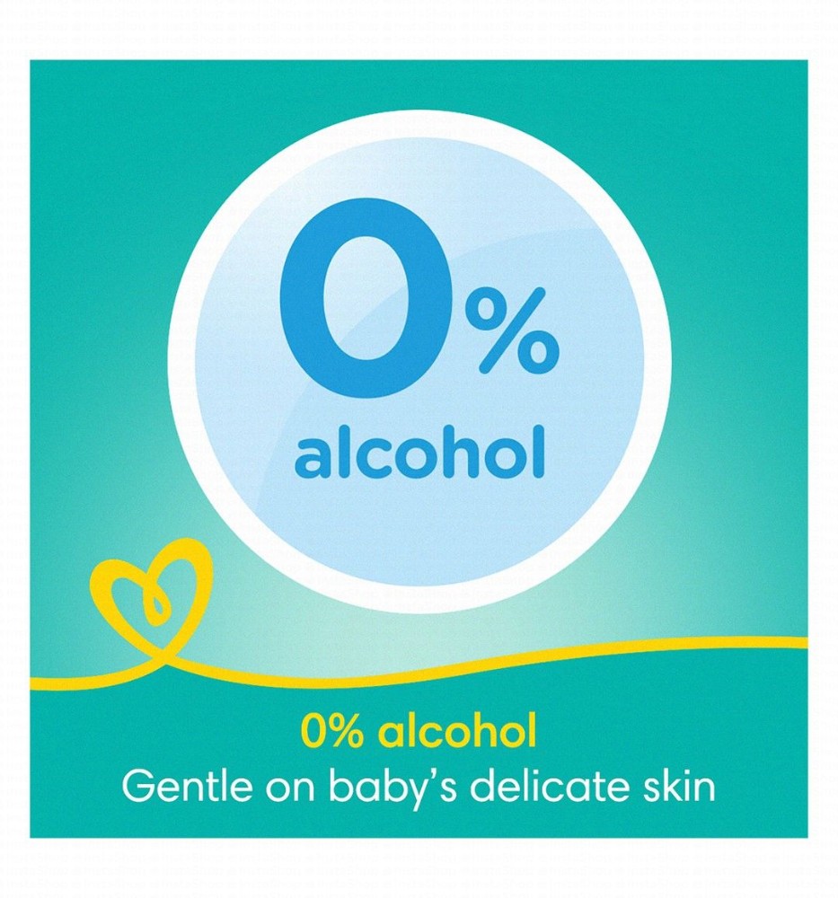 Pampers Complete Clean Baby Wipes - alcohol free