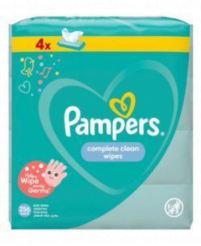 Pampers Complete Clean Baby Wipes - alcohol free