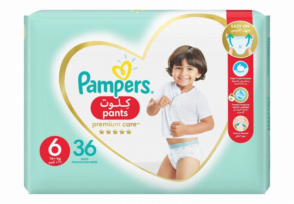 Pampers Premium Care XL Diaper Pants Size 6 (16+kg)