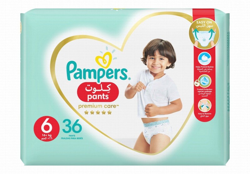 Pampers Premium Care XL Diaper Pants Size 6 (16+kg)