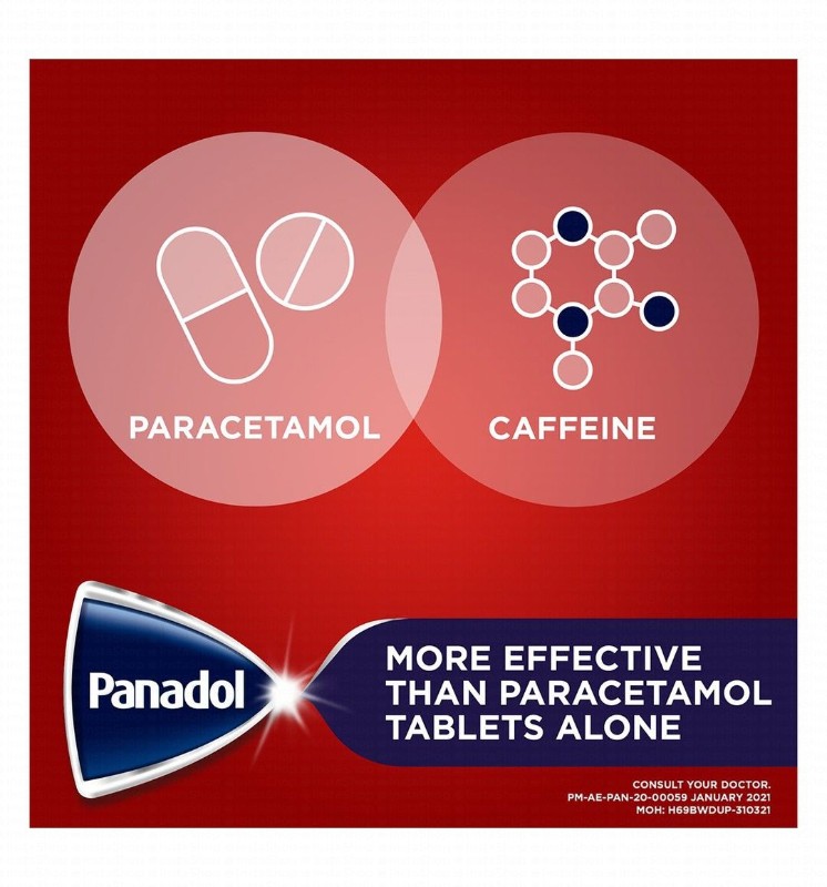 Panadol Extra for Effective Relief of Pain & Fever