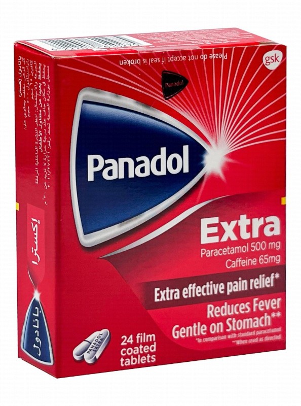 Panadol Extra for Effective Relief of Pain & Fever