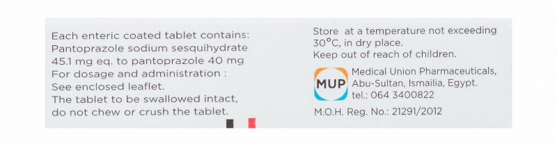 Pantoloc 40mg Pantoprazole