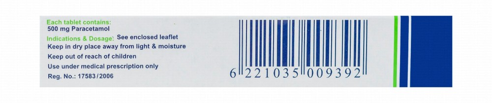 Paramol 500mg Paracetamol