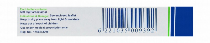 Paramol 500mg Paracetamol
