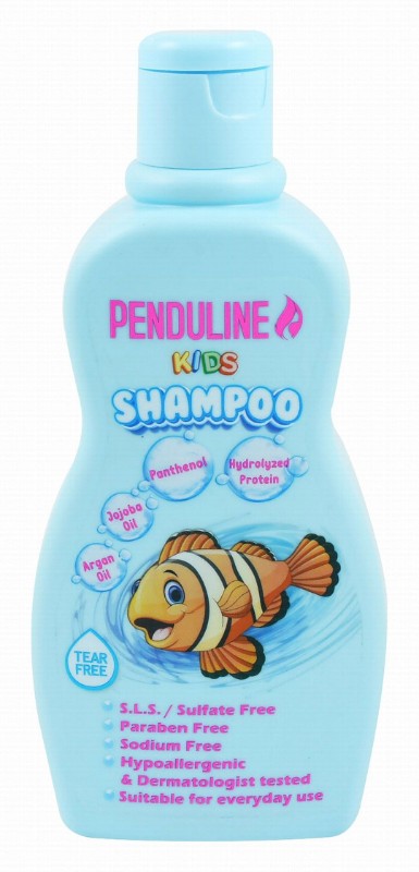 Penduline Hypoallergenic Kids Shampoo with Jojoba & Argan Oil - SLS free, sulfate free, parabens free