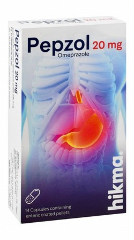 Pepzol 20mg Omeprazole