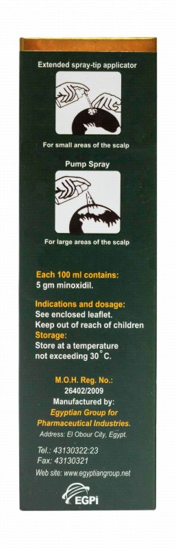 Perfectodil 5% Minoxidil Topical Hair Loss Treatment for Men