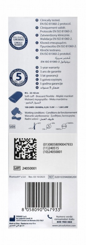 Pic Solution One Rapid Digital Arm Blood Pressure Monitor