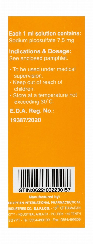 Picolax Sodium Picosulfate Oral Laxative Drops
