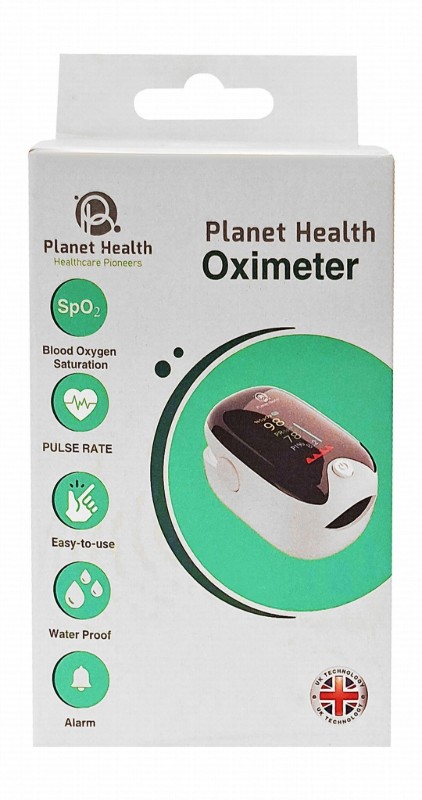 Planet Health Pulse Oximeter - White
