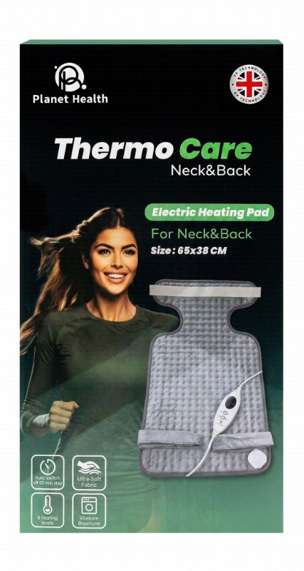 Planet Health Thermo Care Electric Heating Pad For Neck & Back (65x38cm)