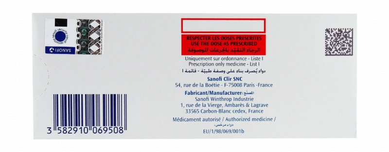 Plavix 75mg Clopidogrel Anti-Thrombotic Medication