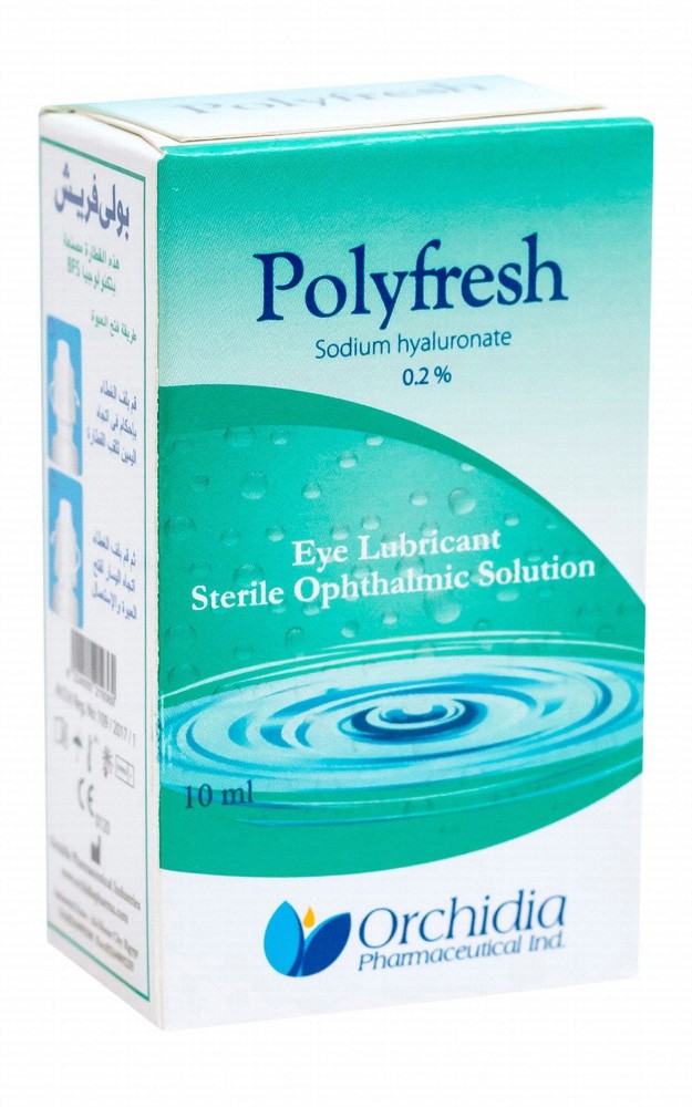 Polyfresh 2mg Sodium Hyaluronate Sterile Ophthalmic Solution