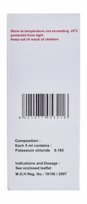 Potassium M. Syrup with Potassium Chloride