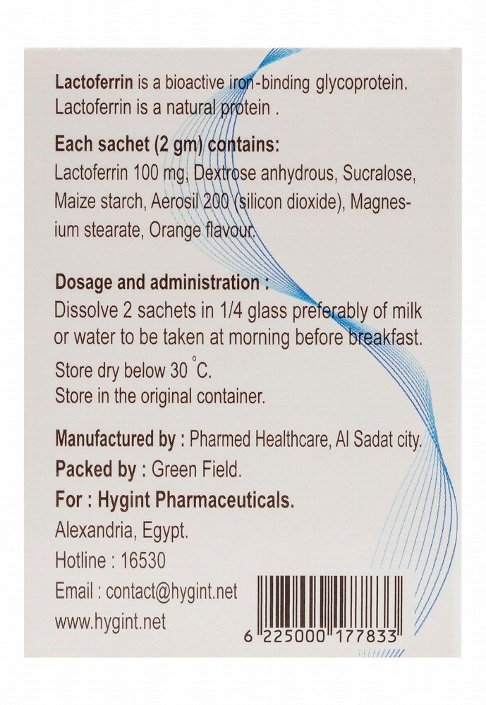 Pravotin 100mg Lactoferrin Oral Suspension Granules