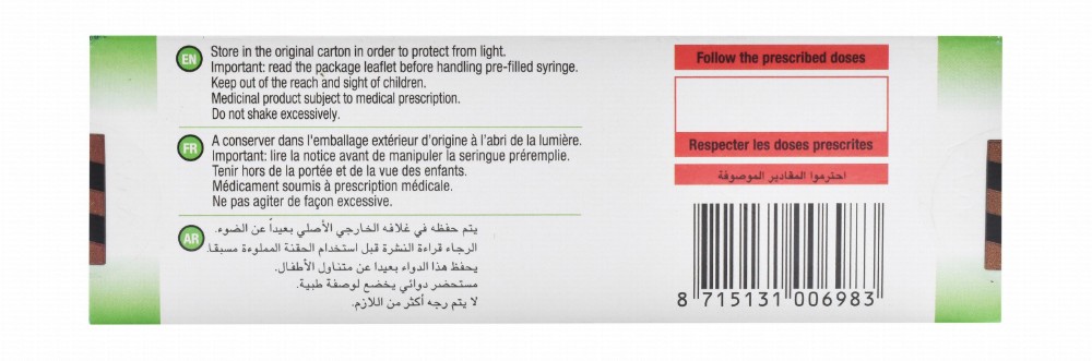 Prolia 60mg Denosumab Osteoporosis Injection Medication