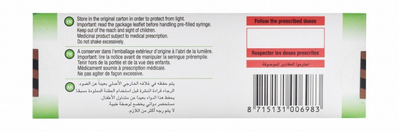Prolia 60mg Denosumab Osteoporosis Injection Medication