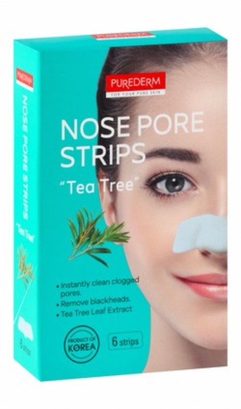 Purederm Botanical Choice Nose Pore Strips with Tea Tree Extract