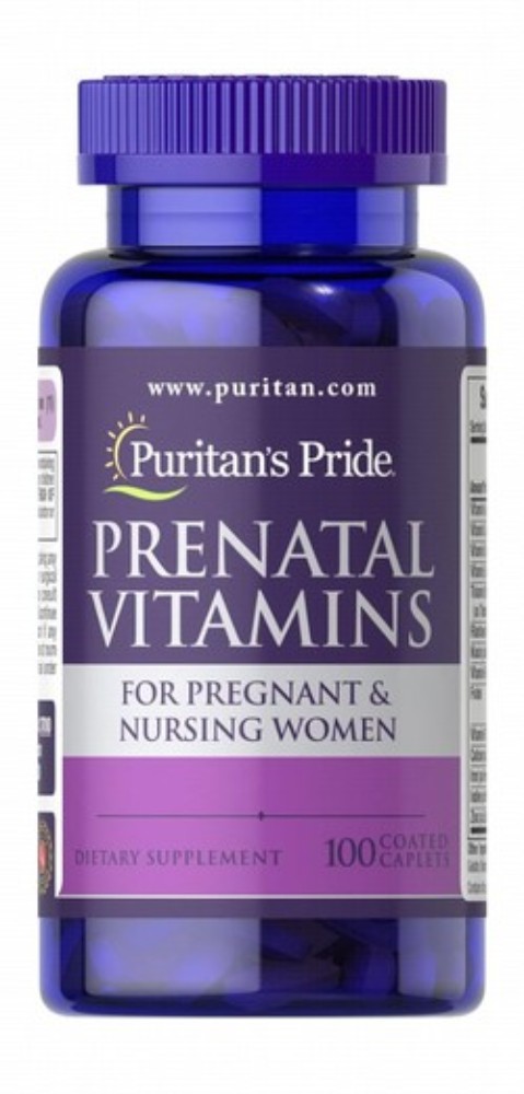 Puritan's Pride Prenatal Vitamin Supplement for Pregnant & Lactating Women