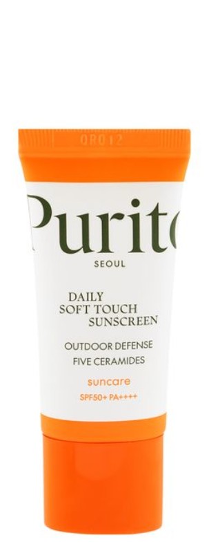 Purito Daily Soft Touch Facial Sunscreen with Five Ceramides SPF50+ PA++++ - vegan